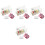 56Pièces Serviettes Jetables Compressées Coton Multiusage Couleurs 5