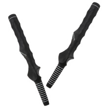 4Pièces Grip De Club De Golf Noir Stable Confortable En Caoutchouc