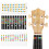 3Pièces Stickers Notes Ukulélé Papier Auto-Adhésif Couleurs Vives 1