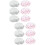 12Pièces Bonnet De Douche Femme Design Mode 5