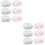 12Pièces Bonnet De Douche Femme Design Mode 4