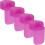 8Pièces Repose-Pouce Et Doigts Silicone Rose Pour Clarinette 2