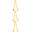 3Pièces Compas Orange Grande Taille Pour Support De Cours 2