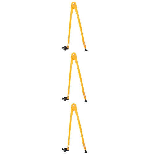 3Pièces Compas Orange Grande Taille Pour Support De Cours 1