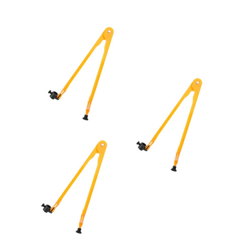 3Pièces Compas Orange Grande Taille Pour Support De Cours 2