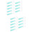 24Pièces Embouts Lentilles Vert Silicone Souple Pour Usage 9