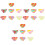 21Pièces Bols Colorés Bébé Silicone Sécurisée Pour Repas 3