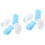 8Pièces Manchette Silicone Blanche Anti-Casse Protection Bébé 4