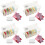 56Pièces Serviettes Jetables Compressées Coton Multiusage Couleurs 7