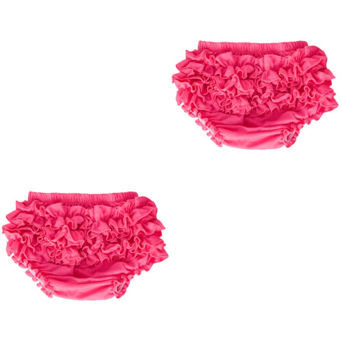 2Pièces Couvre-Couches Bébé Coton Rose À Arrière 2