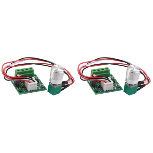 2Pièces Régulateur 2A Pwm Dc Avec LED Fusible 1