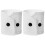 5Paires Manchettes Blanches En Accessoires Mode 6