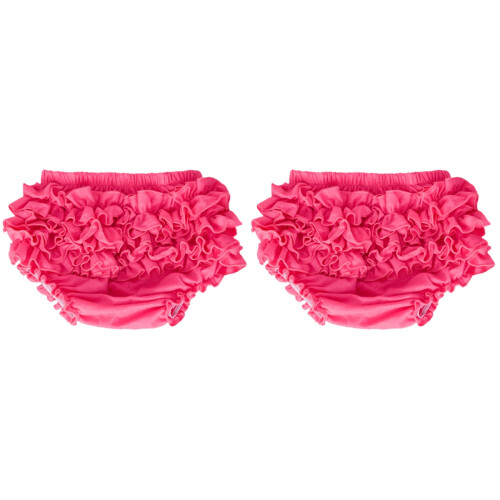 2Pièces Couvre-Couches Bébé Coton Rose À Arrière 1