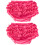 2Pièces Couvre-Couches Bébé Coton Rose À Arrière 5