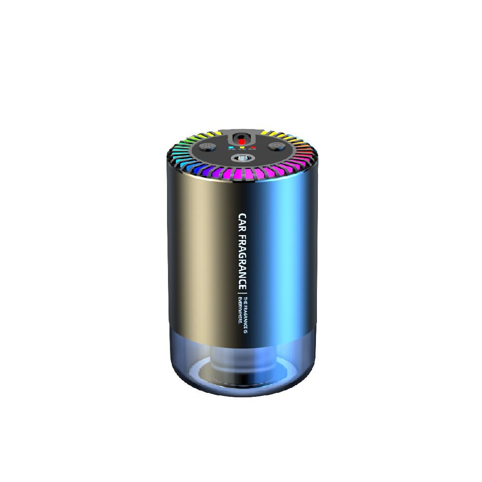 Car Aromatherapy Diffuser With Starry Night Projection, Usb Rechargeable Essential Oil Humidifier For Car 9070919800146