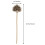 2Pièces Outil Cigar Draw Marron Pour Fumeurs 10