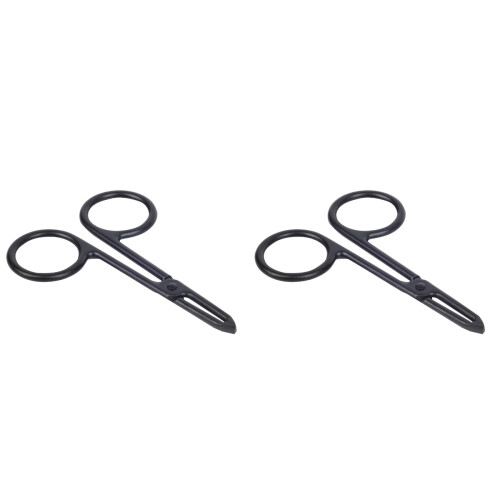 2Pièces Pince À Épiler Noire Pour Sourcils Usage 2