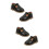 2Paires Chaussures Bébé Hiver Pré- Flexible Noir 4