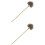 2Pièces Outil Cigar Draw Marron Pour Fumeurs 7
