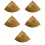 5Pièces De Balai De Rechange Marron Usage Multifonction 9