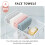 20Pièces Serviettes Et Mains Coton Souple Multicolores 10
