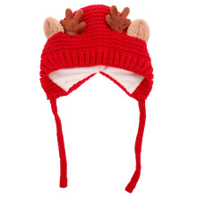 2Pièces Bonnet Tricoté Bois