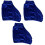 3Paires Couvre-Chaussures Résistants Confortables 3