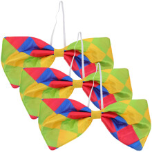 12Pièces Nœuds Clown Décoratifs Premium Pour Fêtes