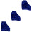 3Paires Couvre-Chaussures Résistants Confortables 5