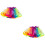 2Pièces Jupe Tulle Colorée Pour 6