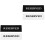 4Pièces Signaux Réservés Pour Mariage Restaurant 5