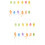 24Pcs Easter Eggs Cupcake Decoration Toppers Assorted 5