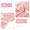 5Pièces Top Halter Corset Rose Taille Cintrée Polyester Pour 5