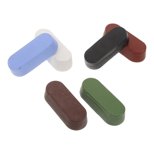 12Pcs Metal Polishing Kit Assorted Colors Buffing Paste for Home Use 1
