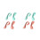 8Pièces Ensemble Cuillères Bébé Formation PP Coloré Ergonomique 3