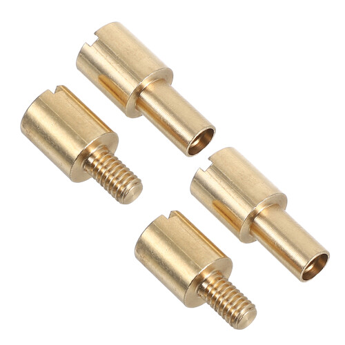 4Pcs Golden Handle Rivet Screws Durable Brass Fixer for Home Use 1