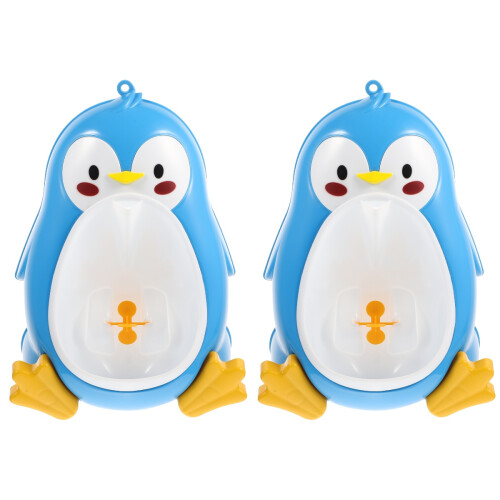 2Pièces Urinal Avec Ours Pingouin 1