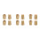 12Pcs Solid Brass Tray Riser Feet Unique Home Decor Support Pads 4