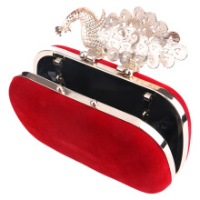 5Pièces Sacs De En Satin Velours, Pochette Soirée Fête
