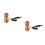 4Pièces Support Instrument Mural Bois Pour Violon Viola 9
