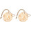 2Pièces Suspendue Beige En Bambou Pour Cochons 4