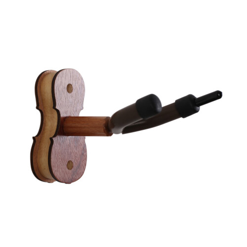 4Pièces Support Instrument Mural Bois Pour Violon Viola 1