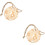 2Pièces Suspendue Beige En Bambou Pour Cochons 8