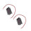 2Pièces Tête Testeur Voltage Digital Mini Portable Durable 3