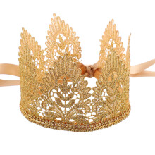 2Pièces -Tête Couronne Enfant En Réglable