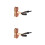 4Pièces Support Instrument Mural Bois Pour Violon Viola 8