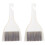 2Sets Witte Mini Schoonmaakset Met En Stofblik Voor 2
