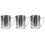3Pcs Silver Melt Cups with Handle for Candle Wax and DIY Lipstick 5
