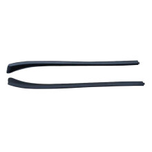 Car Front Windshield Rubber Seal Strip Pair with Waterproof and Windproof Protection
