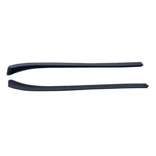 Car Front Windshield Rubber Seal Strip Pair with Waterproof and Windproof Protection